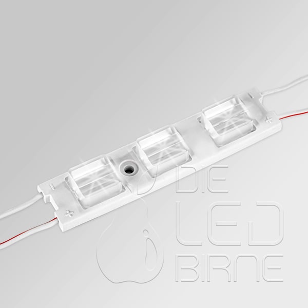 LED-Modul Zarge, 3er-Edgelight, Neutralweiß 6500K - 2,4 Watt