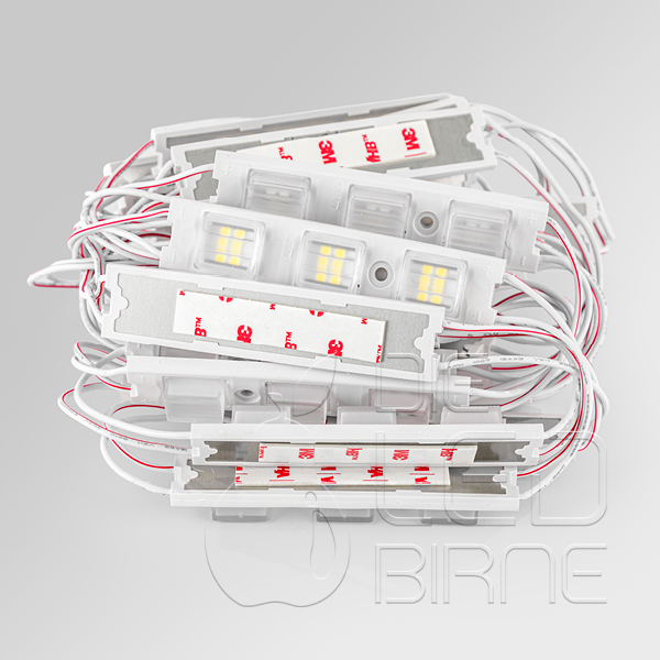 LED-Modul Zarge, 3er-Edgelight, Tageslichtweiß 6500K - 2,4 Watt