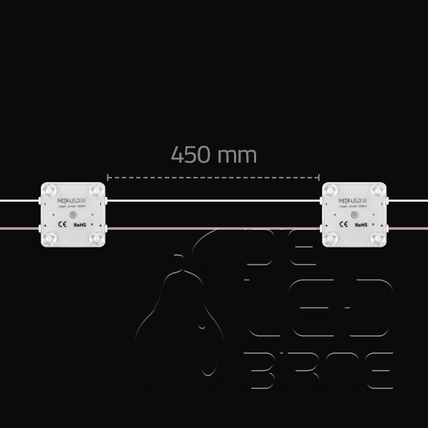 META 4, 4er LED-Modul - 4 Watt - 24V - 6500K