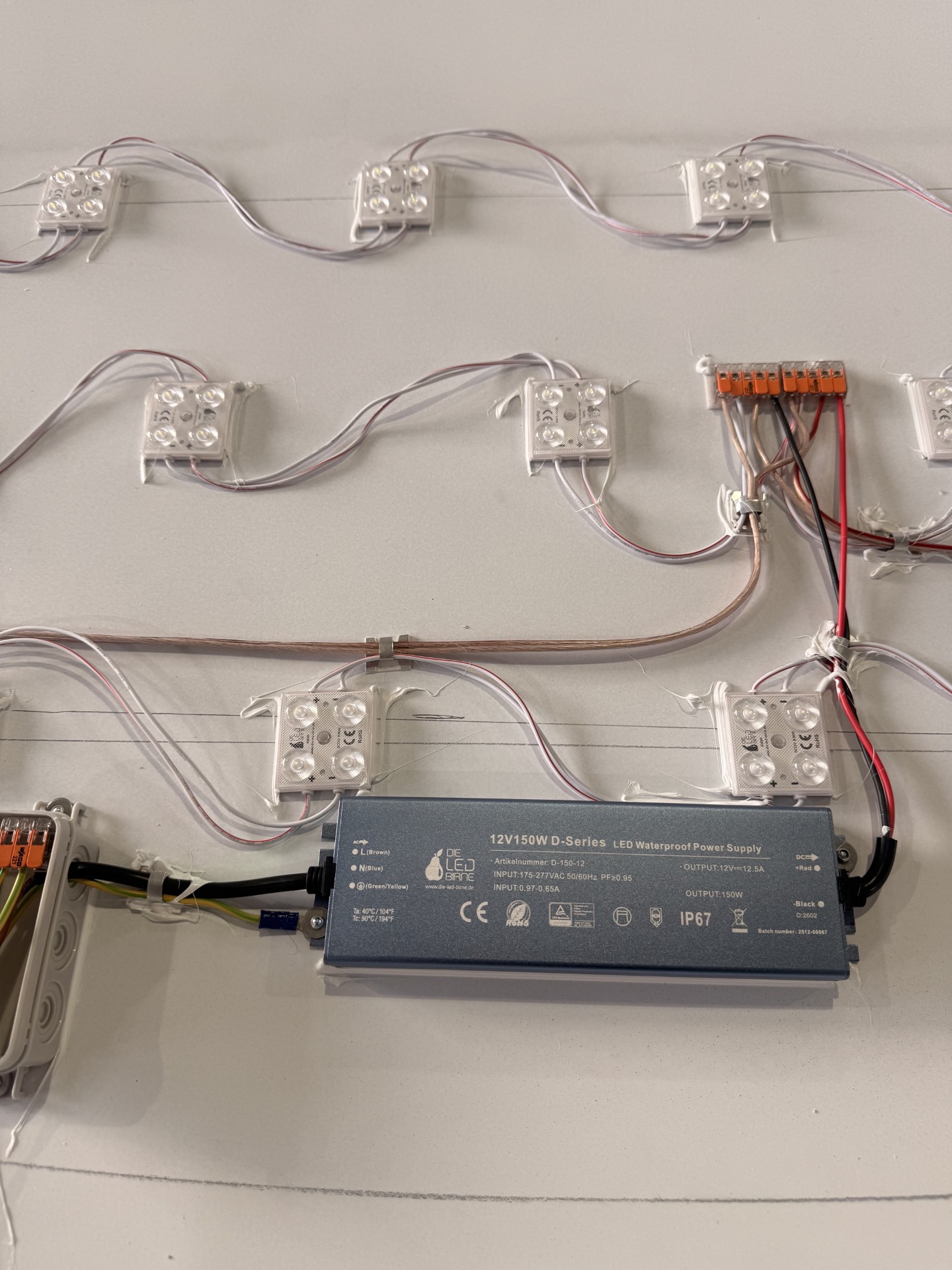 LED Netzteil Kompakt D-150-12, 120 Watt
