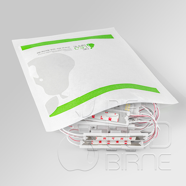 LED-Modul Zarge, 3er-Edgelight, Tageslichtweiß 6500K - 2,4 Watt