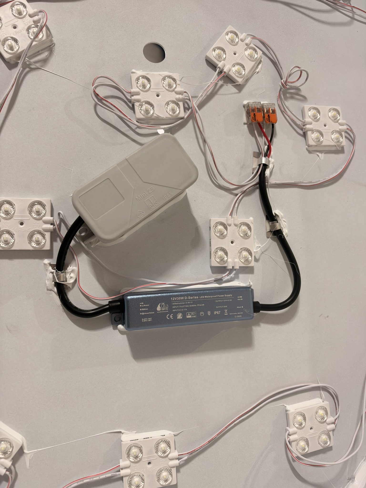 LED Netzteil Kompakt D-030-12, 24 Watt