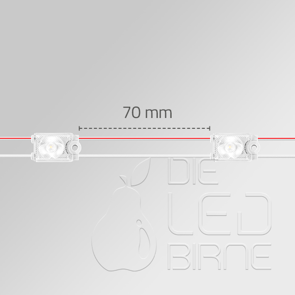 1er LED Modul, Nova 1 - Blau - 12V - 0,36W