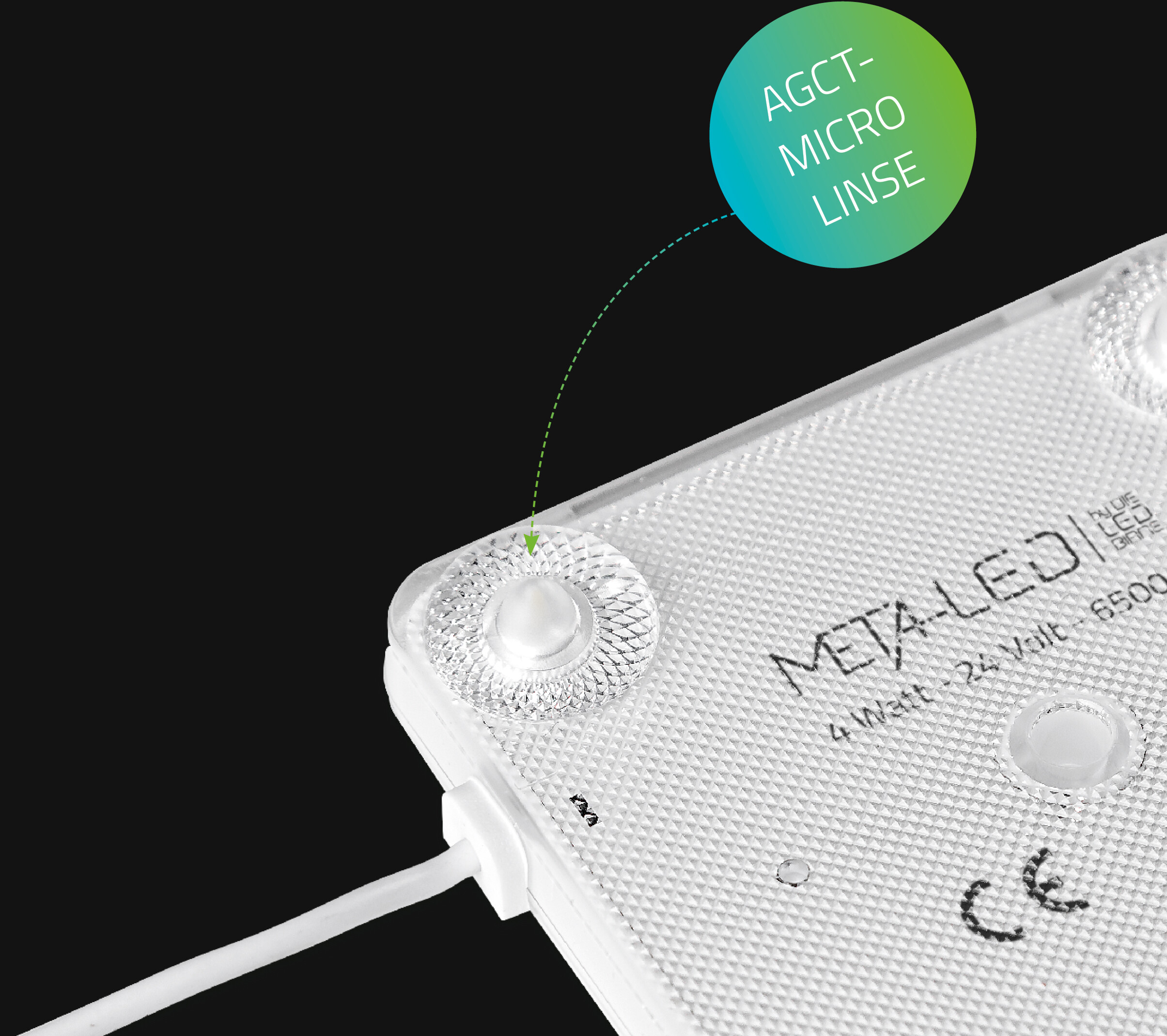 META 4, 4er LED-Modul - 4 Watt - 24V - 6500K